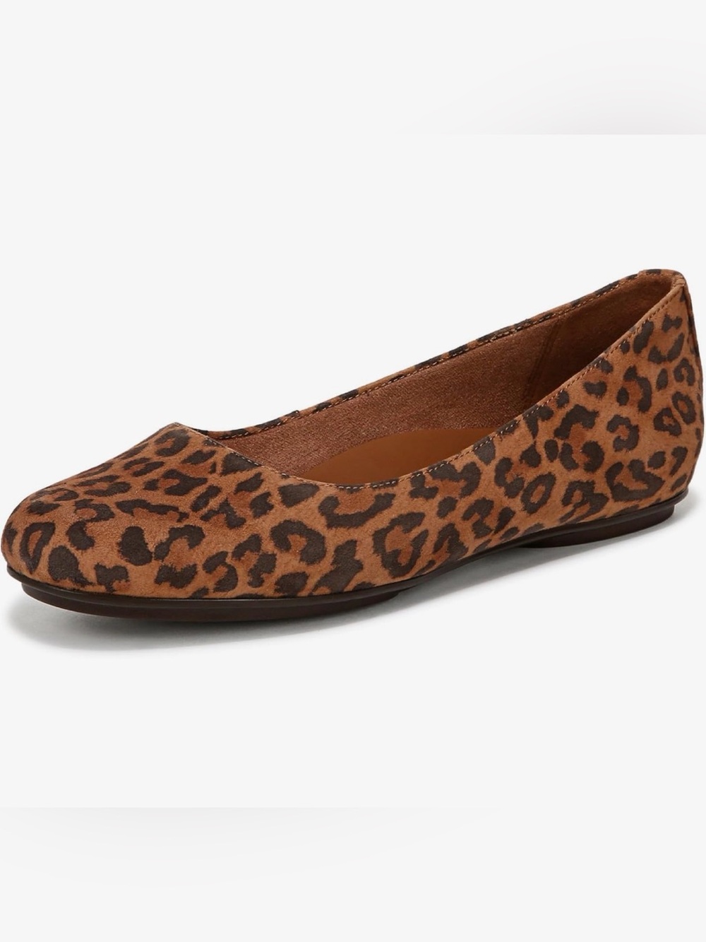 Naturalizer Leopard Print Women's Pointed Toe Flats